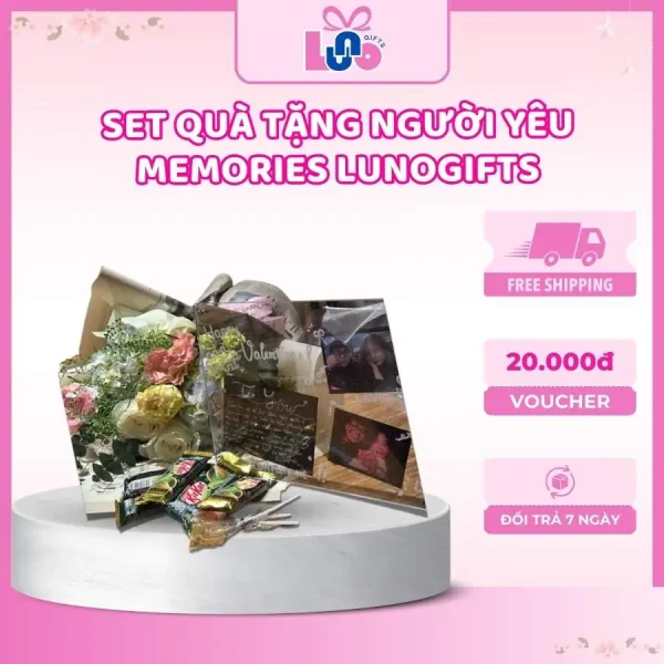 Set Quà Tặng 08/03 Memories LUNOGIFTS