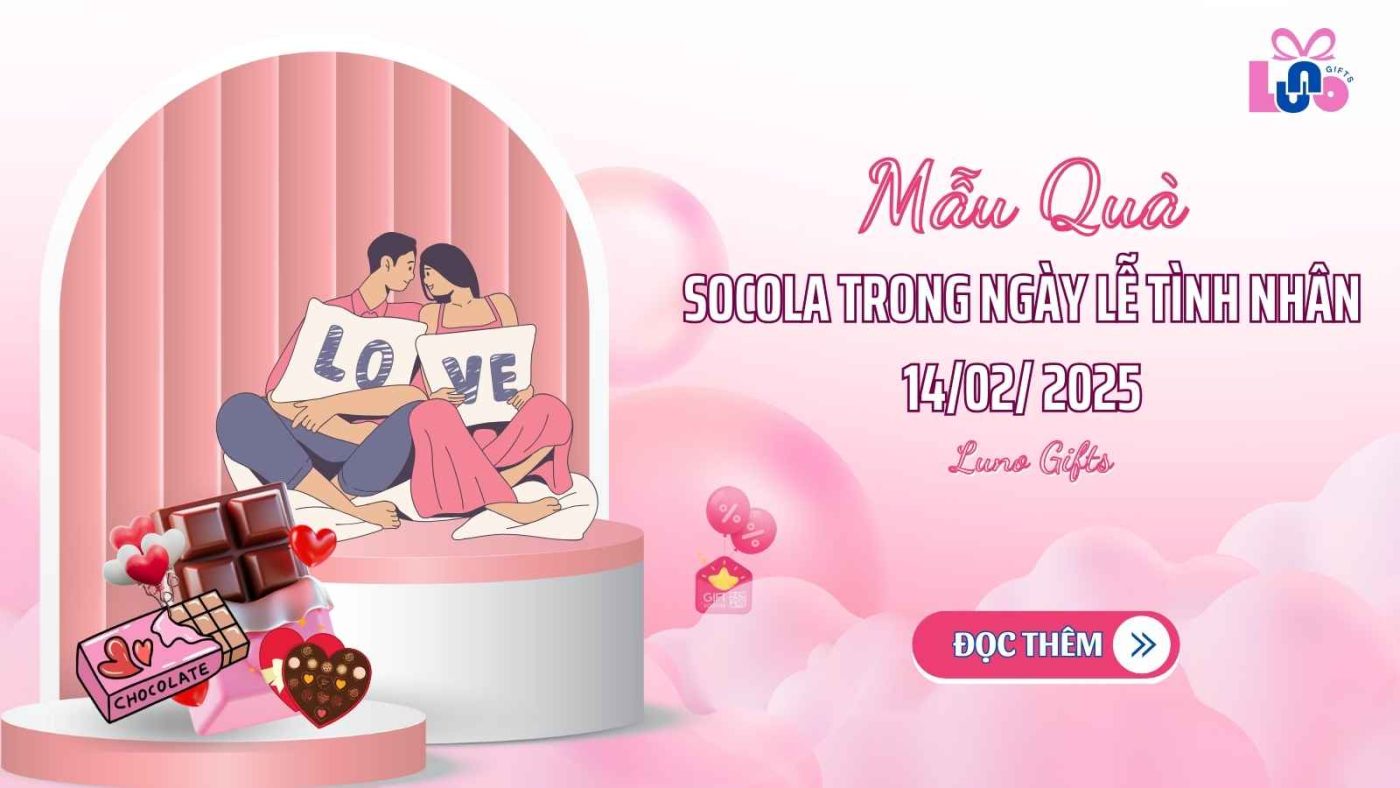 Mầu quà Socola trong ngày lễ tình nhân