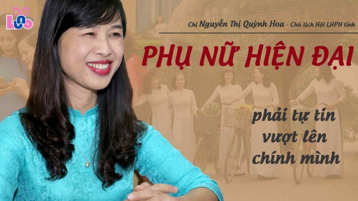 Phụ nữ hiện đại phải tự tin vượt lên chính mình