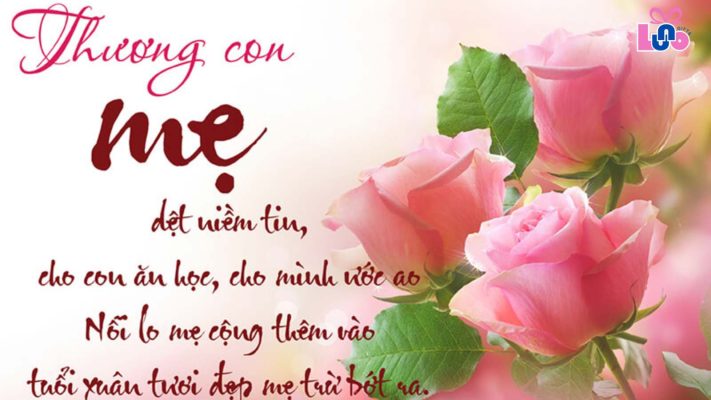 Lời chúc ngày 8/3 dành cho mẹ